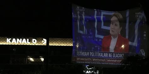 Bu sayfa kanal d televizyon kanalının yayındaki dizilerinin listesine ve yayın bilgilerine yer verir. Kanal D ve CNN Türk'e 'Meral Akşener' protestosu