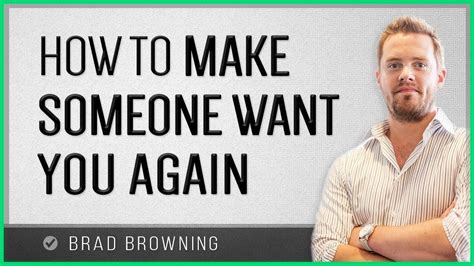 You'll find that eventually he'll start to miss your signature scent, and will think of you whenever he smells it. How To Make Someone Want You Again (Tips That You Just Can ...