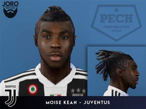 Less than a week after being racially abused by cagliari fans, moise kean came off the bench to score the winner for juventus against ac milan in the derby d'italia. ultigamerz: PES 6 Moise Kean (Juventus) Faces
