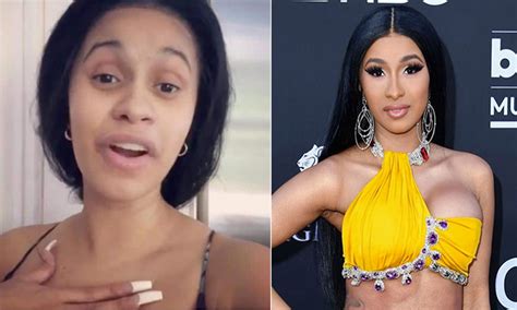 The public had made up its mind about her long before her trial. Cardi B Ohne Make Up : Cardi B Spotted Out Without Makeup ...