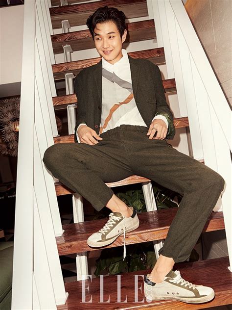 Choi woo shik's hearty smiles for elle's february edition. Choi Woo Shik - Elle Magazine August Issue '16
