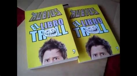 Ahora, sin mayor explicación, curly ha desaparecido. El libro TROLL de ''elRubius'' | Unboxing con @RamosXIII ...