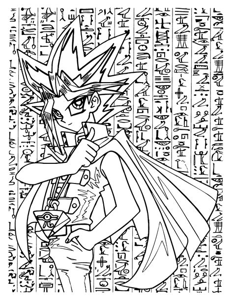 Download or print for free from the site. Free Printable Yugioh Coloring Pages For Kids