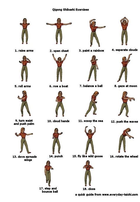 Maybe you would like to learn more about one of these? Shibashi Qi Gong Exercises Image detail for -you free ...