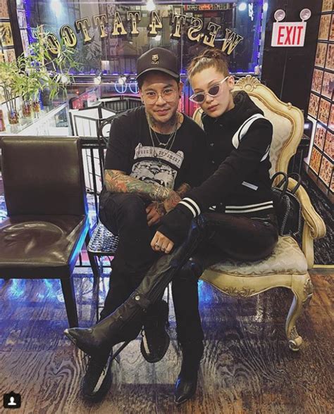Hadid opted for two matching tiny angel wings on the inside of each ankle, the meaning of which has left us puzzled. Bella Hadid's Cute Angel Wings and Rose Tattoos by JonBoy ...