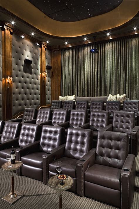 A little history of this project, i have always wanted a home movie theater with projection screen, elevated seating ext. 25 Inspirational Modern Home Movie Theater Design Ideas