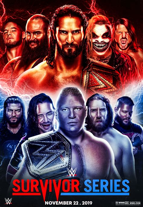 As survivor series enters its 34th year, espn stats & info's joey koontz set out to find the best survivor series performer in history, using his own customized formula. WWE Survivor Series Poster 2019 by workoutf on DeviantArt