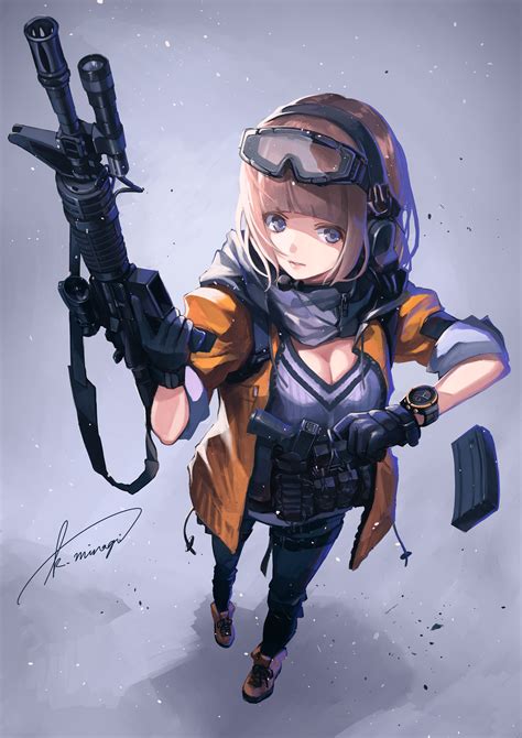 Contact anime girls with guns on messenger. Girl with Guns Art - ID: 110946 - Art Abyss