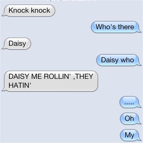 In such page, we additionally have number of images out there. Flirting knock knock Jokes