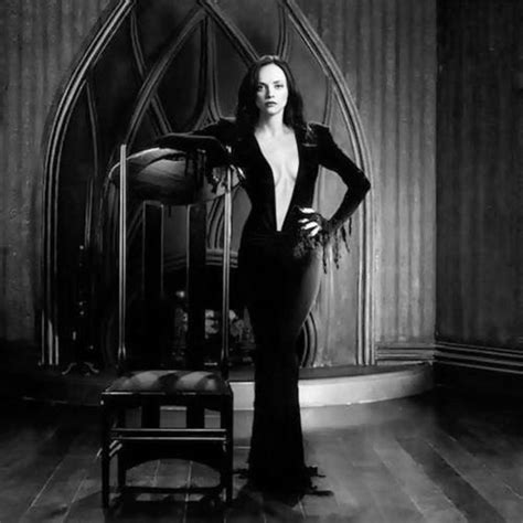 Christina ricci has done a lot since the addams family. This photo of Christina Ricci as Morticia Addams is not ...