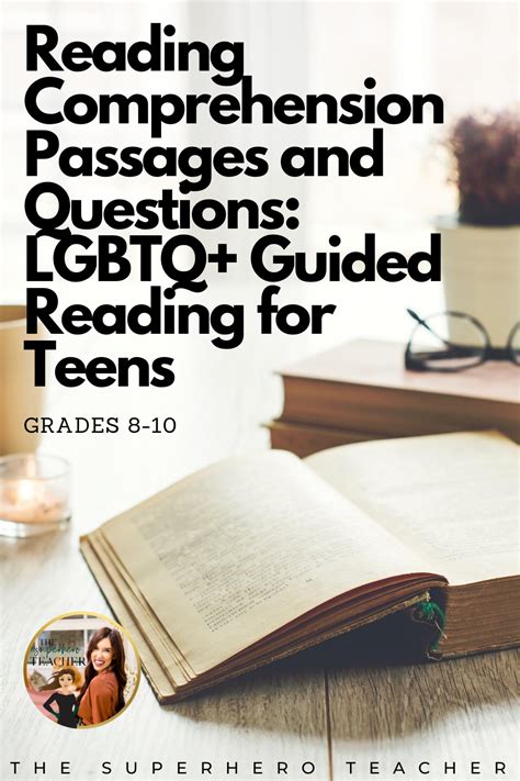 Inference questions ask about the meaning of a line, paragraph, or even an entire passage. Reading Comprehension Passages and Questions: LGBTQ+ Guided Reading for Teens in 2020 | Reading ...