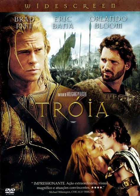 With brad pitt, eric bana, orlando bloom, julian glover. História do Direito FMP: Filme: Tróia