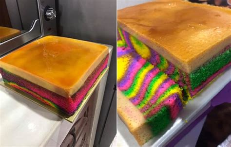 Kek pelangi resepi cake ideas and designs. Resepi Kek Puding Karamel Pelangi • Resepi Bonda