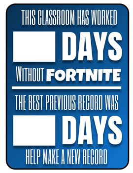 Randomly scattered around the map are weapons, armor, vehicles, and other items that are beneficial for combat and survival. Fortnite Free Zone Poster by Suzette Smith iTeachART | TpT