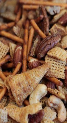Perfect no bake chex mix recipe, made in 10 minutes! TEXAS TRASH - 1/2 (14 ounce) box of Rice Chex cereal; 1/2 (14 ounce) box of Corn chex cereal ...