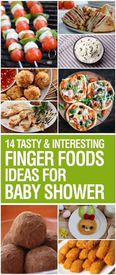 Trying to come up with delicious yet easy baby shower food? 14 Easy Finger Foods Recipes Ideas For Baby Shower | Baby ...