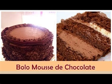 4 colheres (sopa) de manteiga 1 chávena e meia (chá) de açúcar 6 ovos 2 chávenas (chá) de. Bolo Mousse de Chocolate super fácil de fazer - YouTube