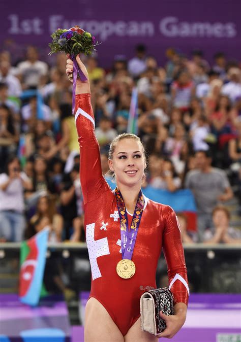 During the vault final gadirova finished second behind olympic and world vault medalist giulia steingruber. Giulia Steingruber Photos Photos - Artistic Gymnastics - Day 8: Baku 2015 - 1st European Games ...