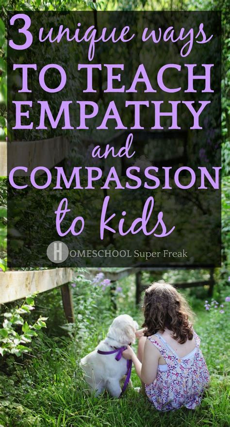 Schematic model that differentiates between two empathic reactions to the suffering of existence of such shared neuronal. Teaching Empathy and Compassion to Kids | Teaching empathy ...