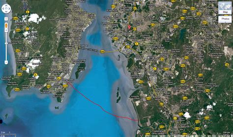 The section of the second penang bridge that collapsed yesterday evening was the batu maung interchange, a separate package from the main bridge, undertaken by local contractor cergas murni sdn bhd. SolidShots: Penang Second Bridge