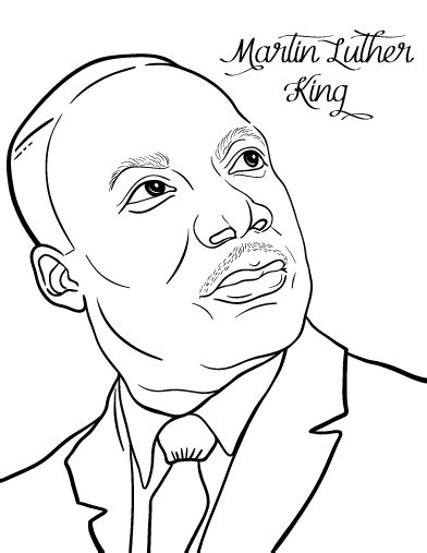 Coloring pages for black history are available below. Free Martin Luther King Coloring Page