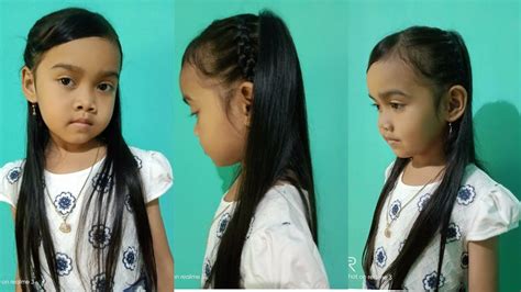 Cara Mengepang Rambut Anak Perempuan | Mudah dan Cepat ...