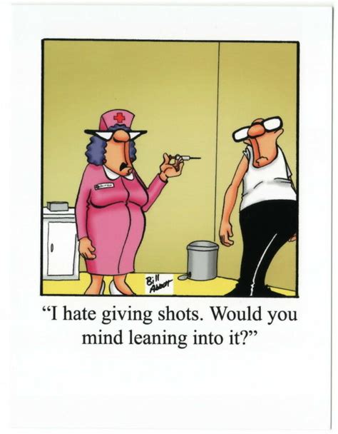 Garrison, a conservative cartoonist who supported president donald trump, earlier this year was it reads in part: Postcard Cartoon NURSE HATES GIVING SHOTS Medical Humor | eBay