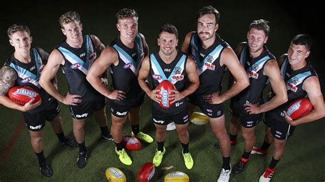 Established in 1870, the port adelaide football club is the oldest senior football club in south australia and has a unique place on australia's sporting stage. AFL 2019, Port Adelaide co-captains, Ollie Wines, Tom ...