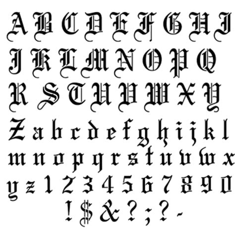 The first was the step taken by a our editors will review what you've submitted and determine whether to revise the article. Old English Alphabet Stencil Set | SP Stencils