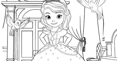 Download gambar sketsa frozen mewarnai princess sofia. Gambar Mewarnai Putri Sofia - Nano Gambar