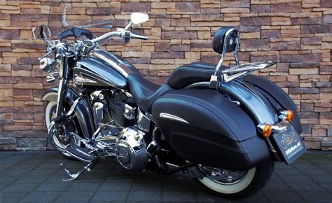 And a detachable windshield and saddlebags come off quick when you feel like stripping down. 2015 Harley-Davidson FLSTNSE CVO 110 Softail Deluxe (BTW ...