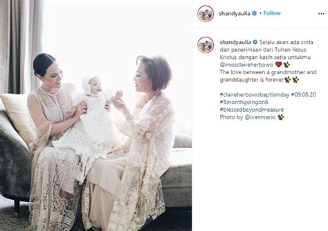 Irvan memang anak yang manja dan aku menyenanginya. 5 Momen Anak Shandy Aulia Dibaptis Pakai Dress Putih ...