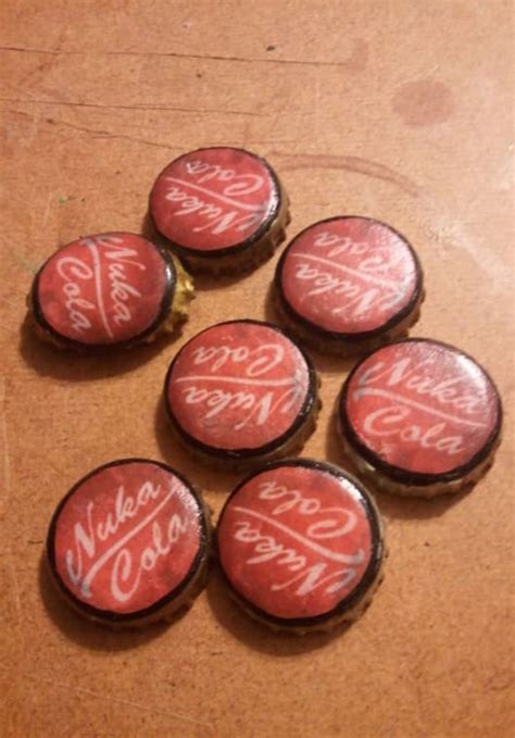 Great savings & free delivery / collection on many items. Send you 3 homemade nuka cola caps by Slucca
