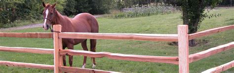 I use the thicker rails for the bottom or foundation of the fence, and use the thinner ones as i build it up. Cedar Split Rail Fencing - Acreage and Farm Fencing - Rustic Wooden Fences - Pure Country Calgary