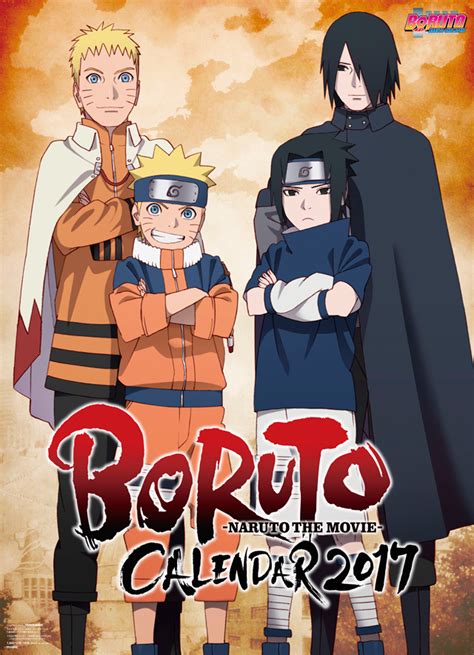 A new generation of ninja are ready to take the stage! Naruto News: Boruto Naruto The Movie - Calendário 2017