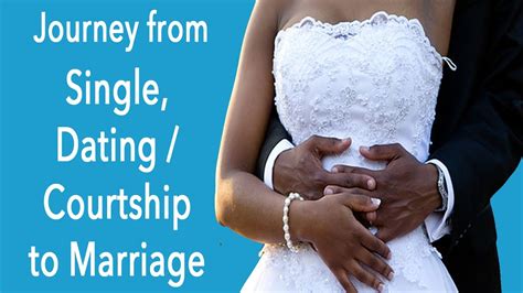 The decision to choose a spouse cannot be made instantly, hastily or irrationally. Journey from Single, Dating / Courtship to Marriage ...