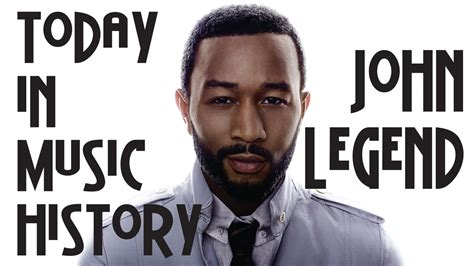 Thank you for being visitor #2436287. Today in Music History - "John Legend" Mini-Documentary - YouTube
