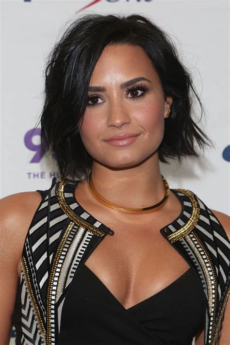 Demi lovato at iheartradio fest 2015: DEMI LOVATO at 93.3 FLZ's Jingle Ball 2015 in Tampa Bay 12 ...