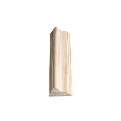 Originally, chair rail moulding was added to dining rooms to protect plaster walls from getting damaged by dining room chairs. Solid Clear Pine Chair Rail 11/16 In. x 1-11/16 In. x 8 Ft ...