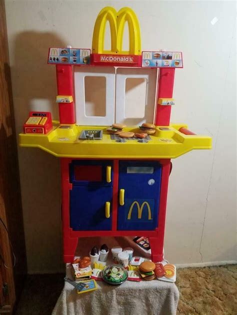 5 out of 5 stars with 1 ratings. McDonalds Drive Thru Kitchen Playset Vintage Play Food ...