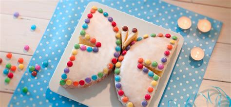 Doppelte menge herstellen für ein ganzes blech. Zitronen-Schmetterling-Kinderkuchen - SweetFamily von ...