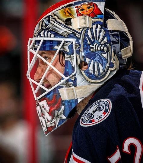 Callers to 911 said columbus blue jackets goaltender matiss kivlenieks was hit in the chest by an errant fireworks mortar blast at a michigan home that, sources told espn's emily kaplan, belonged. always has the coolest masks | Columbus blue jackets ...