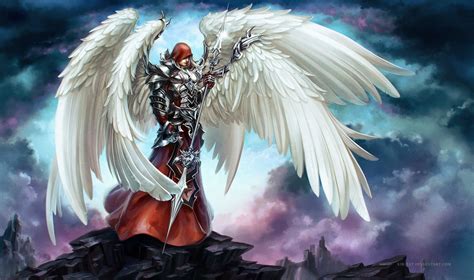 Michael the archangel anime amino. Angeli Guerrieri HD Wallpaper | Sfondo | 1920x1137 | ID ...