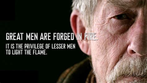 Wisdom takes time and experience. "Great men are forged in fire..."-War Doctor 640x360 : QuotesPorn