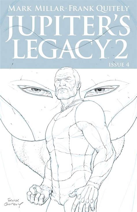 A still from jupiter's legacy featuring skyfox. JUPITERS LEGACY VOL 2 #4 (OF 5) VARIANT SKETCH COVER (1 in 25 copies)