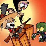 Penny the lost penguin found herself on an icy mountain and needs to earn some money to get back home. Zombies Can't Jump - Free Online Game - Play now | Kizi