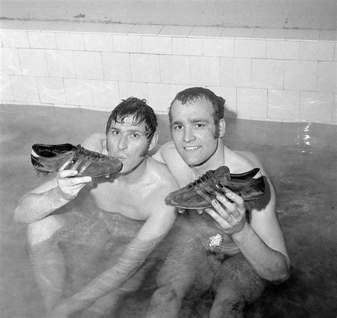 Bubby has spent thirty years trapped in the same small room, tricked by his mother. Wonderful retro photos of footballers in the bath - Flashbak