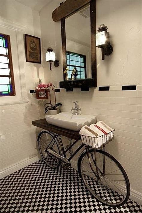 Think less sleek chrome, more steel. 15 Cool Industrial Bathroom Design Ideas - Rilane