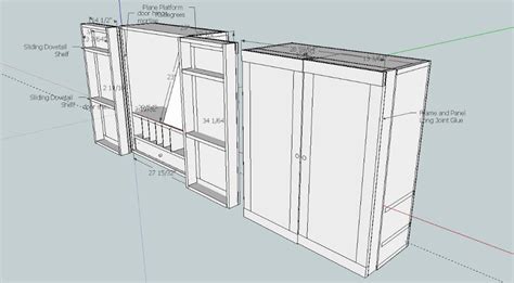 The design of a kitchen is tied closely to the layout. Tool Cabinet Design - General Woodworking Talk - Wood Talk ...