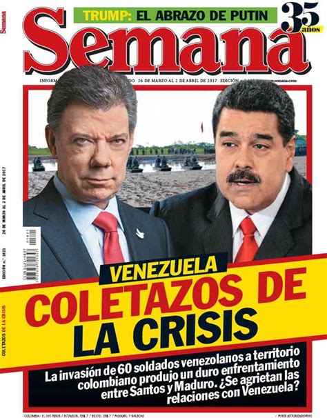 El editorial titulado petro, ¡basta ya! con un subtítulo que dice: "Coletazos de la crisis": La edición de revista colombiana ...